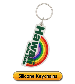 porte-clés en silicone